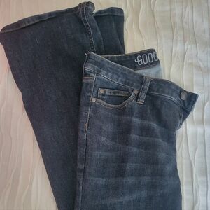 Good Hart by Matilda Jane Flare Jeans dark wash size 8